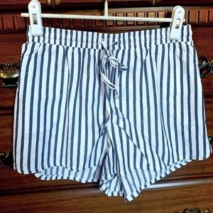 EUC Ladies Universal Thread Striped Shorts